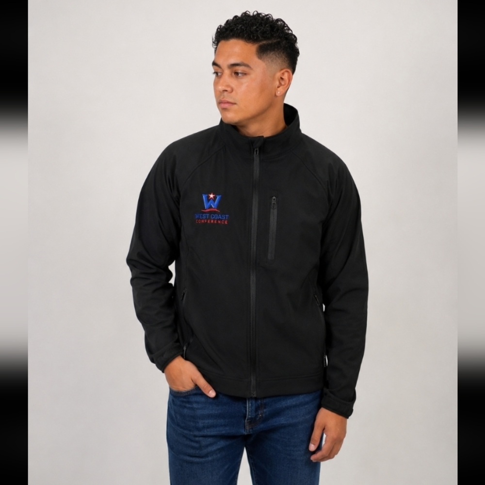 Landway soft shell zippered jacket